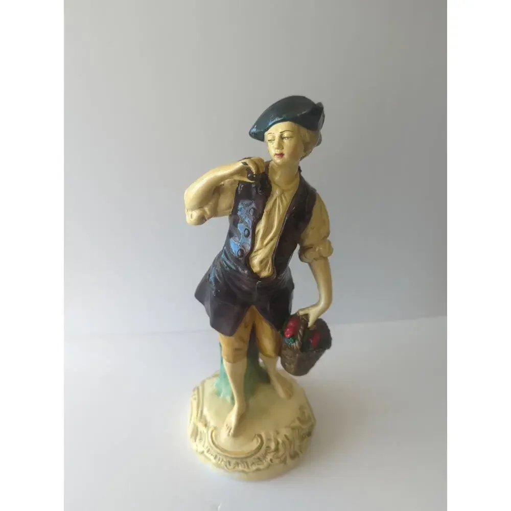 Vintage 1920's Borghese Fine Italian Chalkware‎ Gentleman